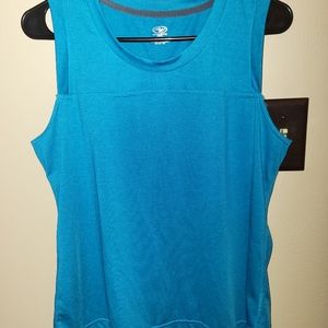 Athletic Works Blue Tank Top Size M